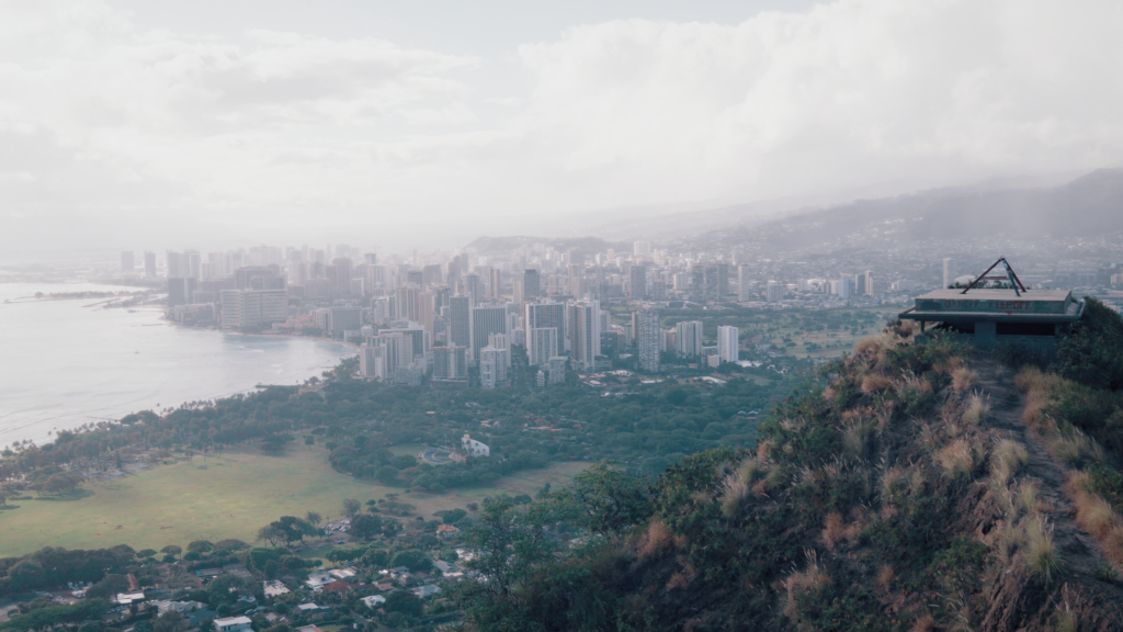 View of Honolulu from Devilshead